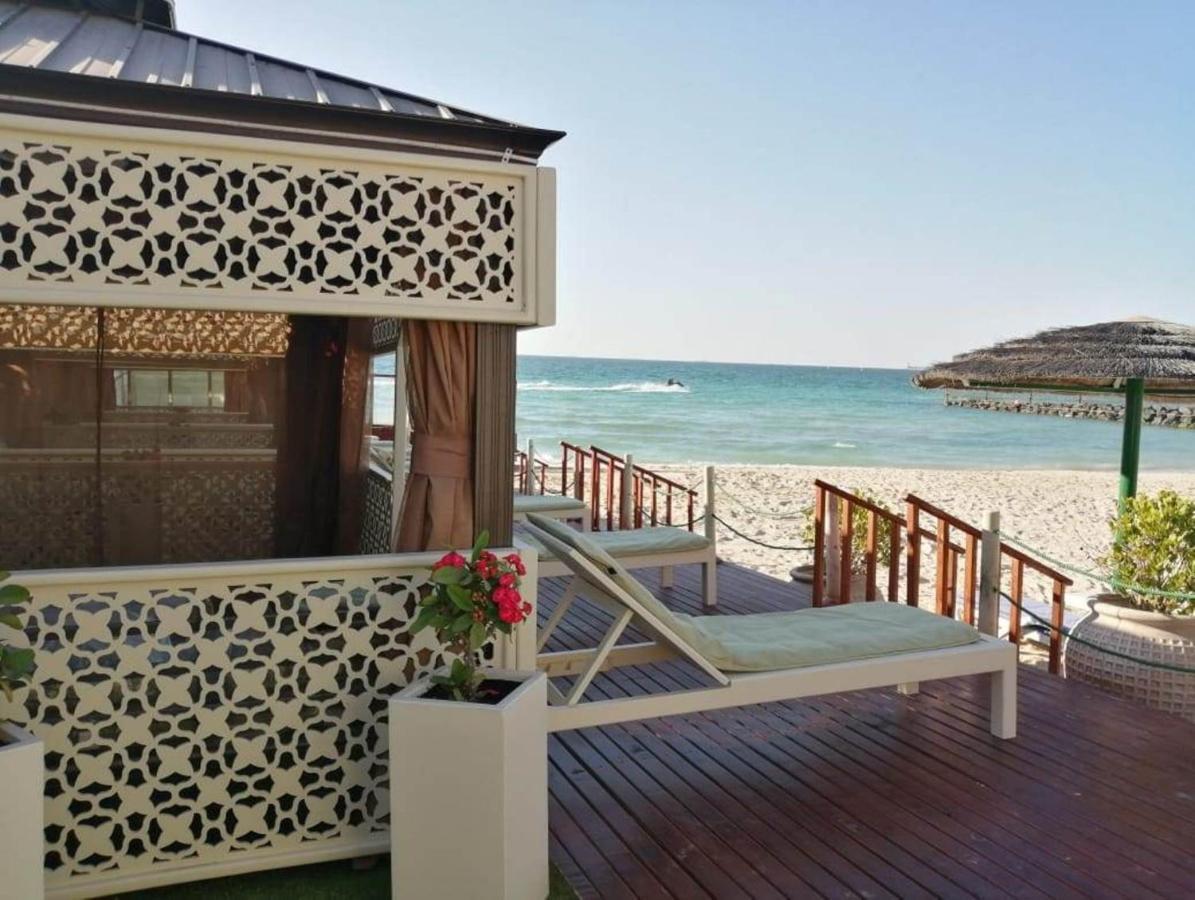 Sahara Beach Resort & Spa Sardzsa Kültér fotó Beach at the Kempinski