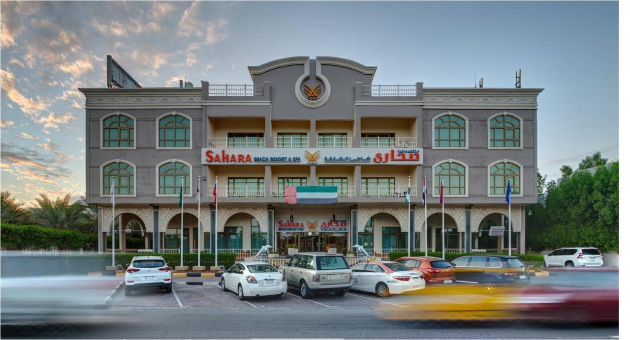 Sahara Beach Resort & Spa Sardzsa Kültér fotó Sahara International Hotel